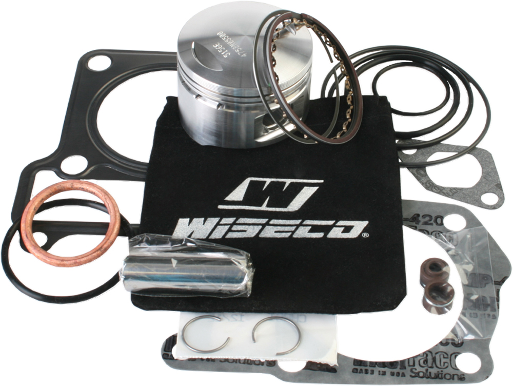 Top End Piston Kit 11:1 Compression - 55.00mm Bore (+1.00mm) - 00-04 Yamaha TT-R125 - Click Image to Close