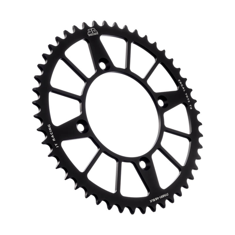 Black Aluminum Rear Sprocket - 46 Teeth 520 Pitch - Click Image to Close