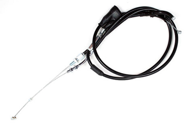 Motion Pro Black Vinyl Throttle Push-Pull Cable Set For Yamaha YZF-R1 - Click Image to Close