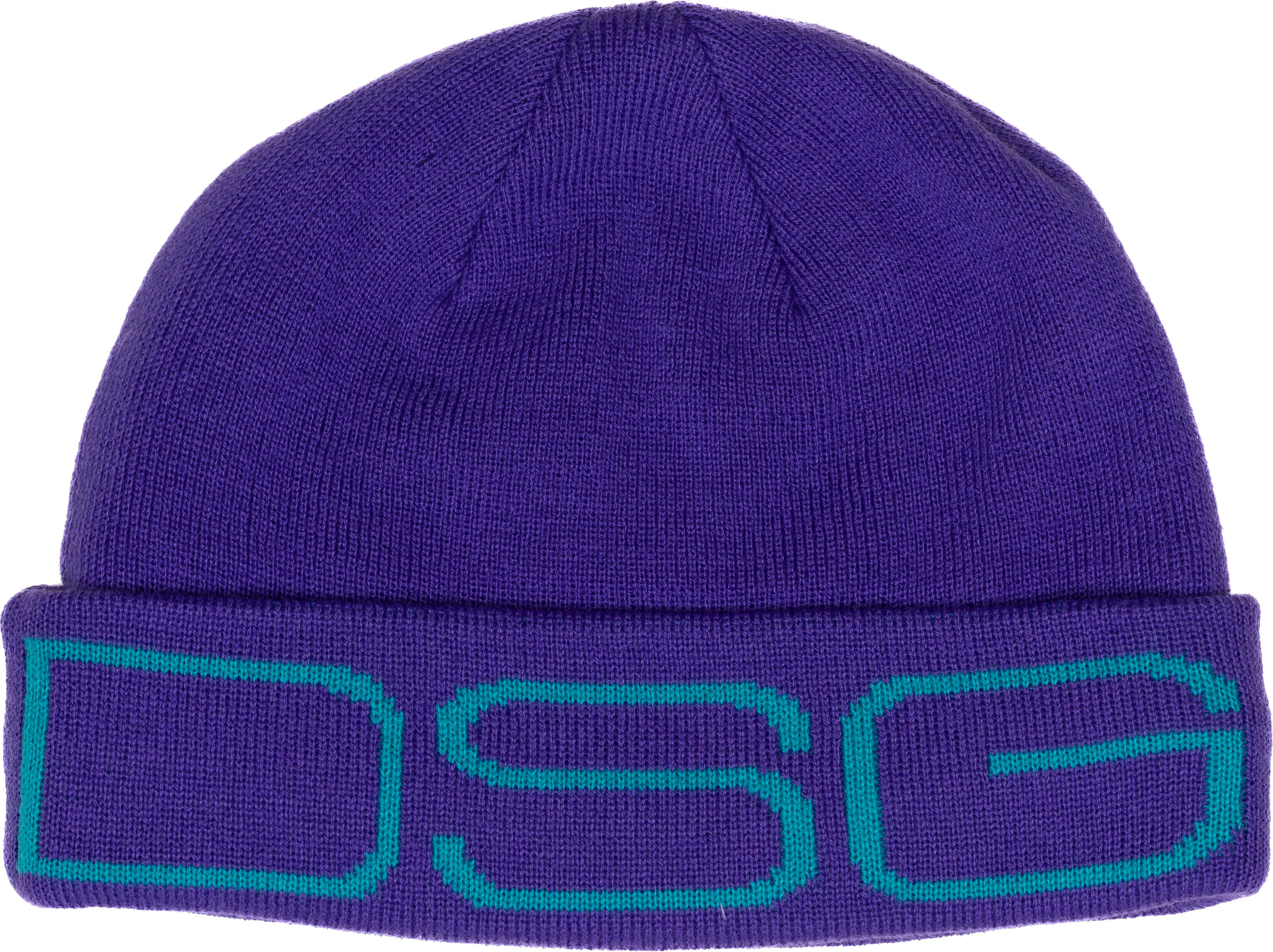 DSG Logo Beanie Ultra Violet Womens - Ultra Violet womens beanie from DSG - Click Image to Close