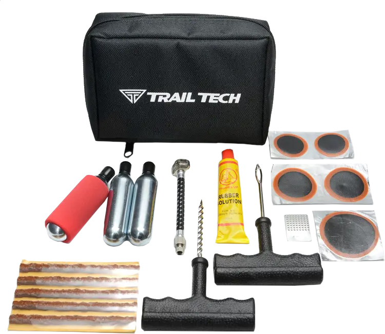 Trail Tech Tire Repair Kit Universal - Complete tire repair kit for on-the-go fixes - Click Image to Close