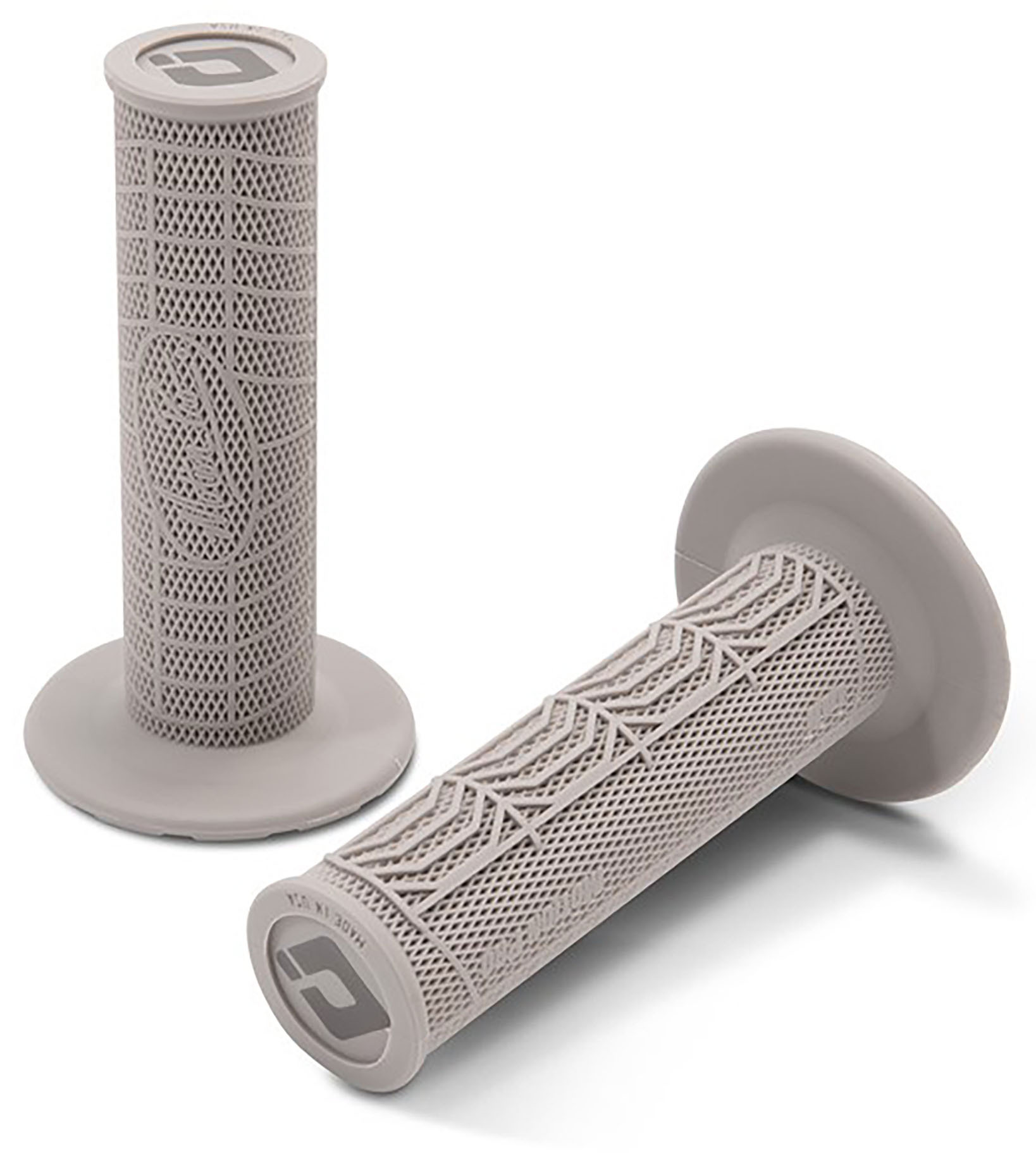 Motion Pro DirtControl II Grips Gray for 7/8 Inch Handlebars - Gray grips for 7/8" handlebars, medium compound - Click Image to Close