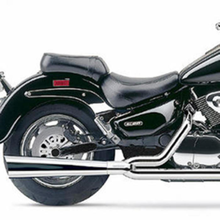 Power Pro 2 into 1 Exhaust - For 05-09 Suzuki C90 - Click Image to Close