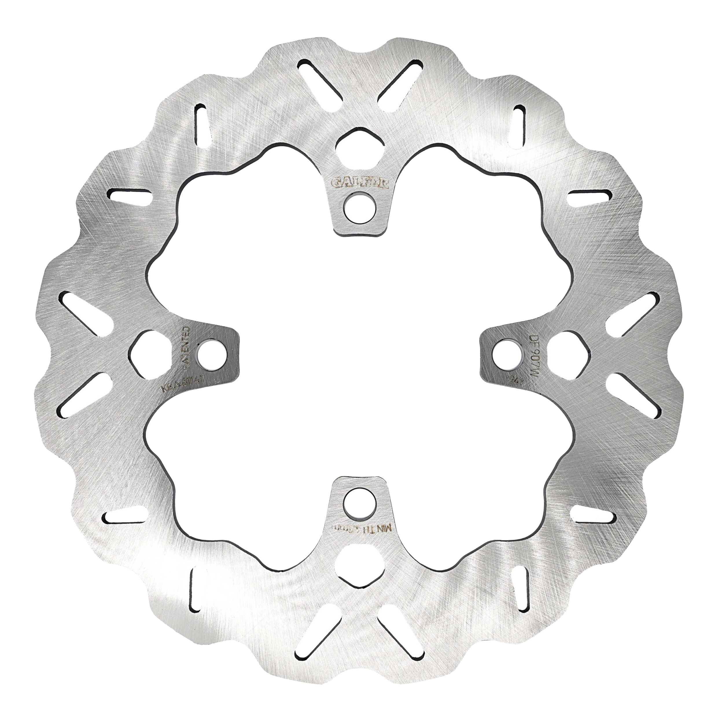Wave Rotor Rear - For 07-21 Triumph - Click Image to Close