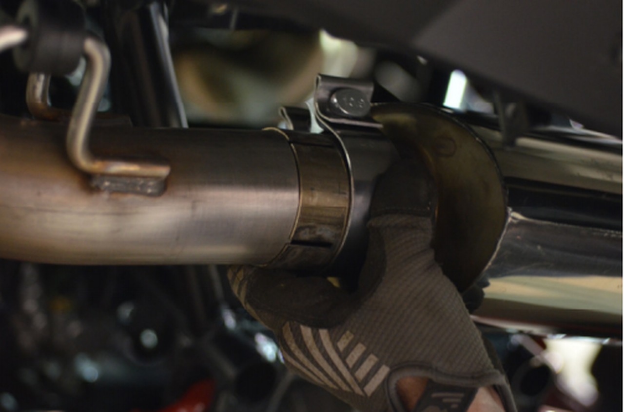 Oval Sport Slip On Exhaust Muffler - For 19-21 Honda Talon 1000 R/X - Click Image to Close
