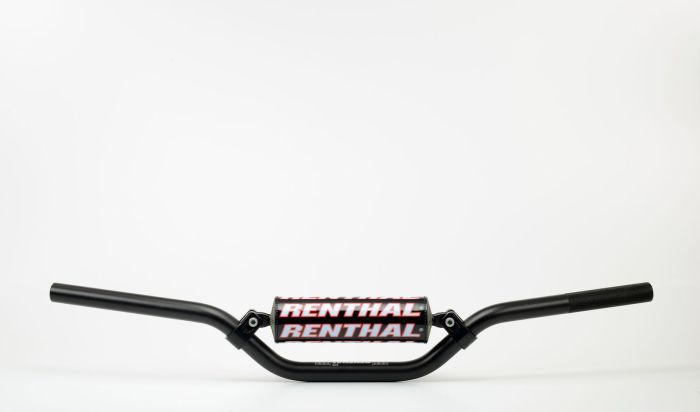 Renthal 7/8" Mini Handlebar Black Fits 12-19 KTM 50SX - Click Image to Close