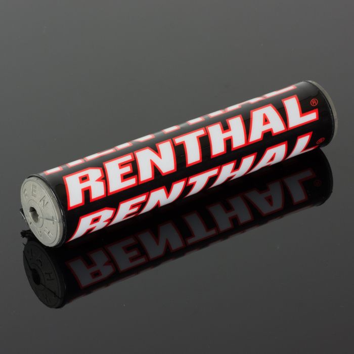 Renthal 10" SX Crossbar Pads Black/Red/White - Click Image to Close