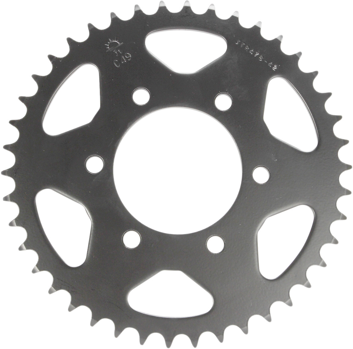 Steel Rear Sprocket - 42 Tooth 520 - For Vulcan Versys Ninja 400-800 - Click Image to Close