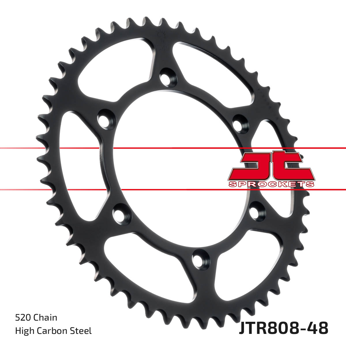 *Open Box* Steel Rear Sprocket Self Cleaning - 48 Tooth 520 - For DR/Z RM/Z RMX - Click Image to Close
