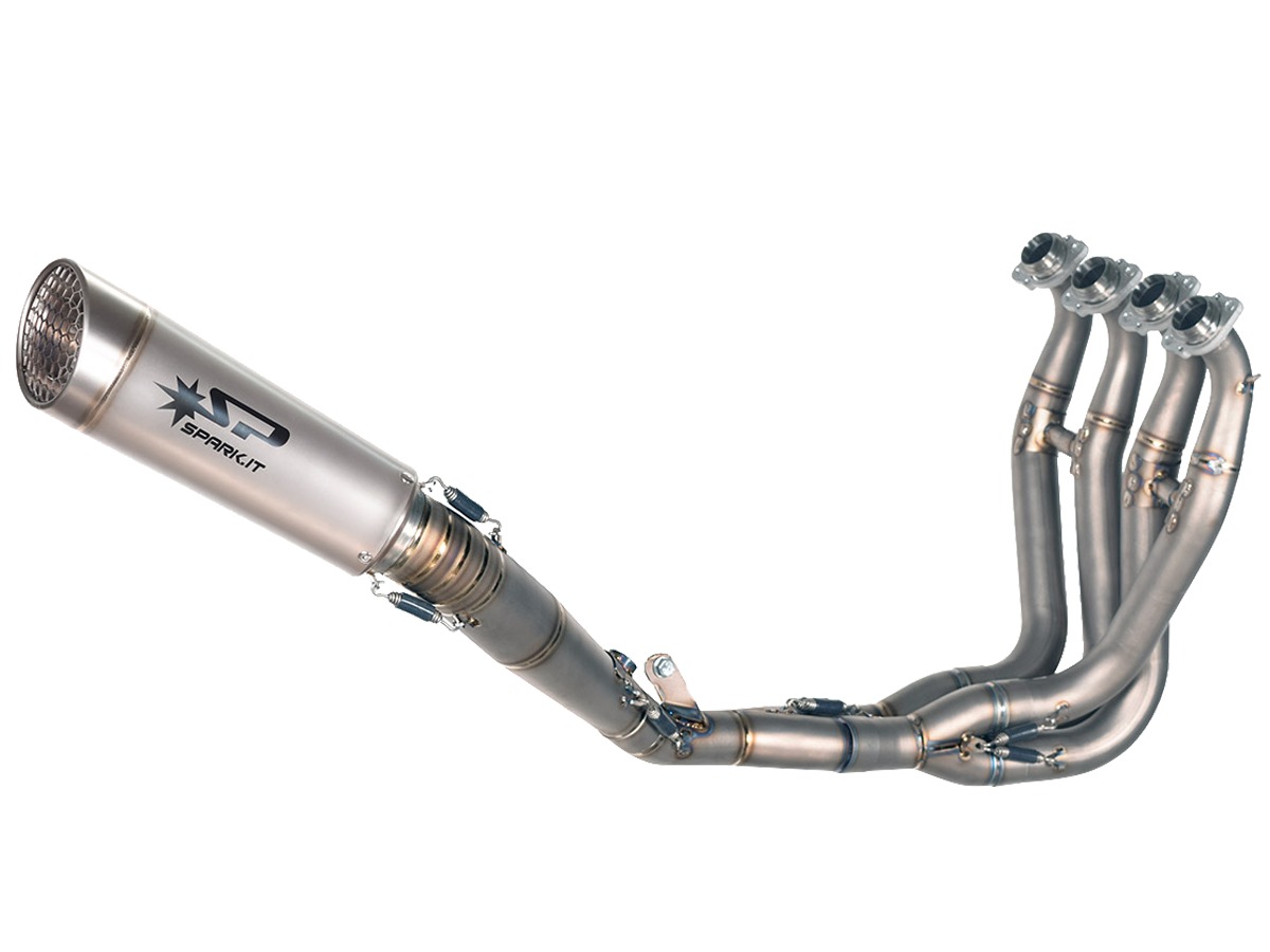 Grid-O Titanium WSBK Evo Full Exhaust - 09-22 Kawasaki ZX-6R - Click Image to Close