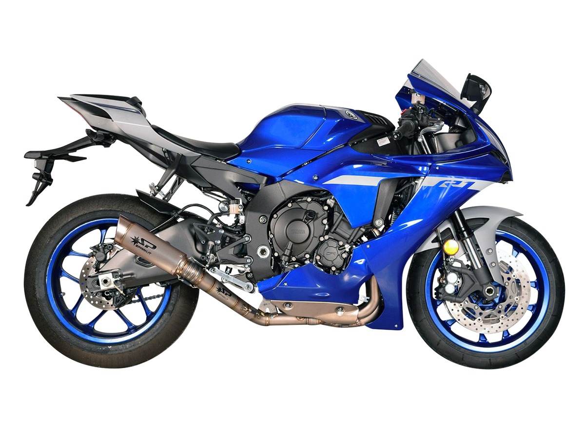 Grid-O Titanium WSBK Evo Full Exhaust - 15-22 Yamaha R1 - Click Image to Close