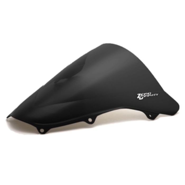 Dark Smoke Double Bubble Windscreen - For 03-09 Suzuki SV650S & SV1000S - Click Image to Close