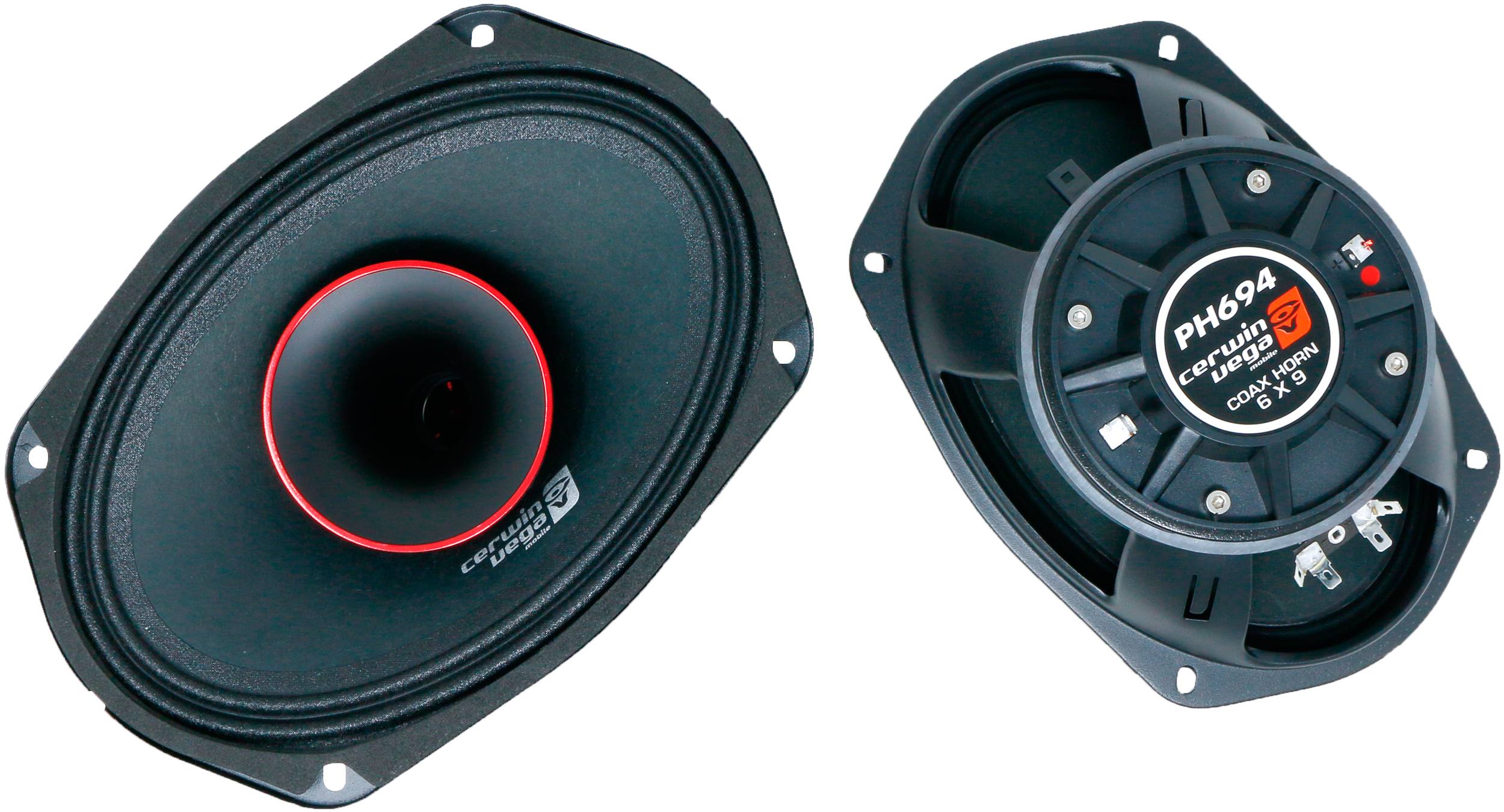 Cerwin Vega ST69CX 6x9 2-Way Coax-Sub Speaker Pair - High-powered 6x9 coax-sub speaker pair - Click Image to Close
