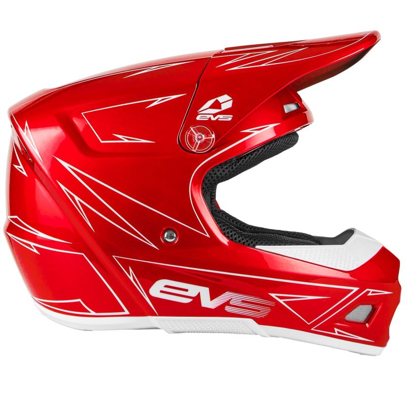 EVS T3 Pinner Helmet Red Youth - Small - Click Image to Close