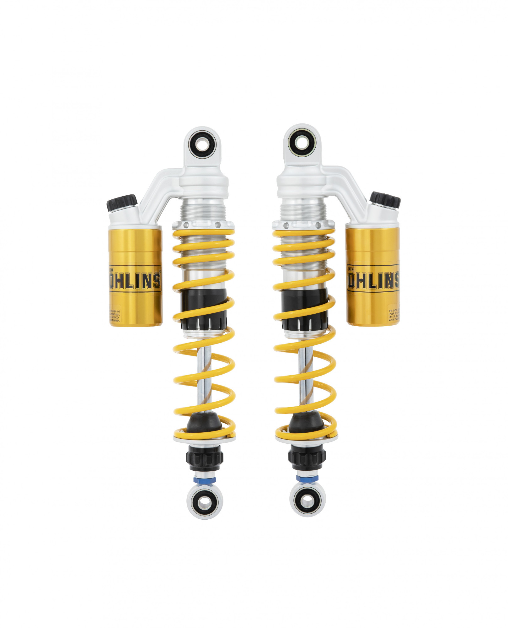 Dual STX 36 Shock Absorber Kit - Integrated Reservoir S36PR1C1L - For 19-23 Honda Monkey - Click Image to Close