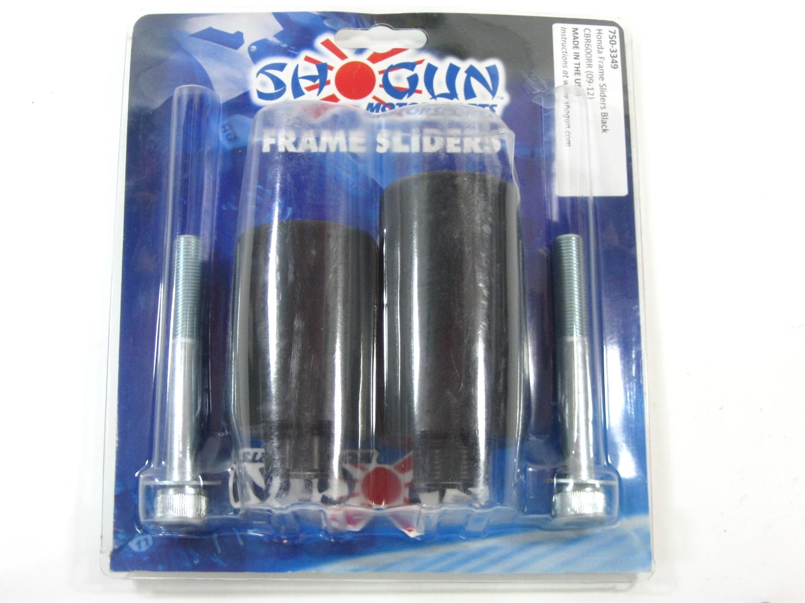 Black Race Frame Sliders - For 07-08 Honda CBR600RR - Click Image to Close