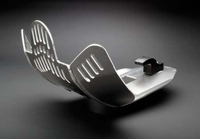 Aluminum Skid Plate - For 05-07 Kawasaki KX250 - Click Image to Close