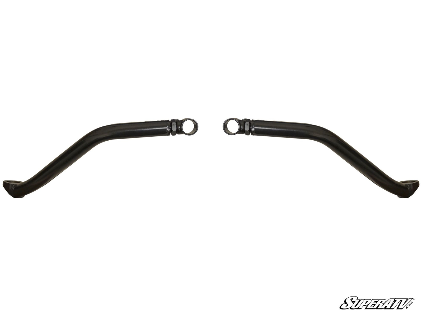 High Clearance 1.5" Forward Offset Front A-Arms Black w/HD Joints - For 12-21 Kawasaki Teryx - Click Image to Close