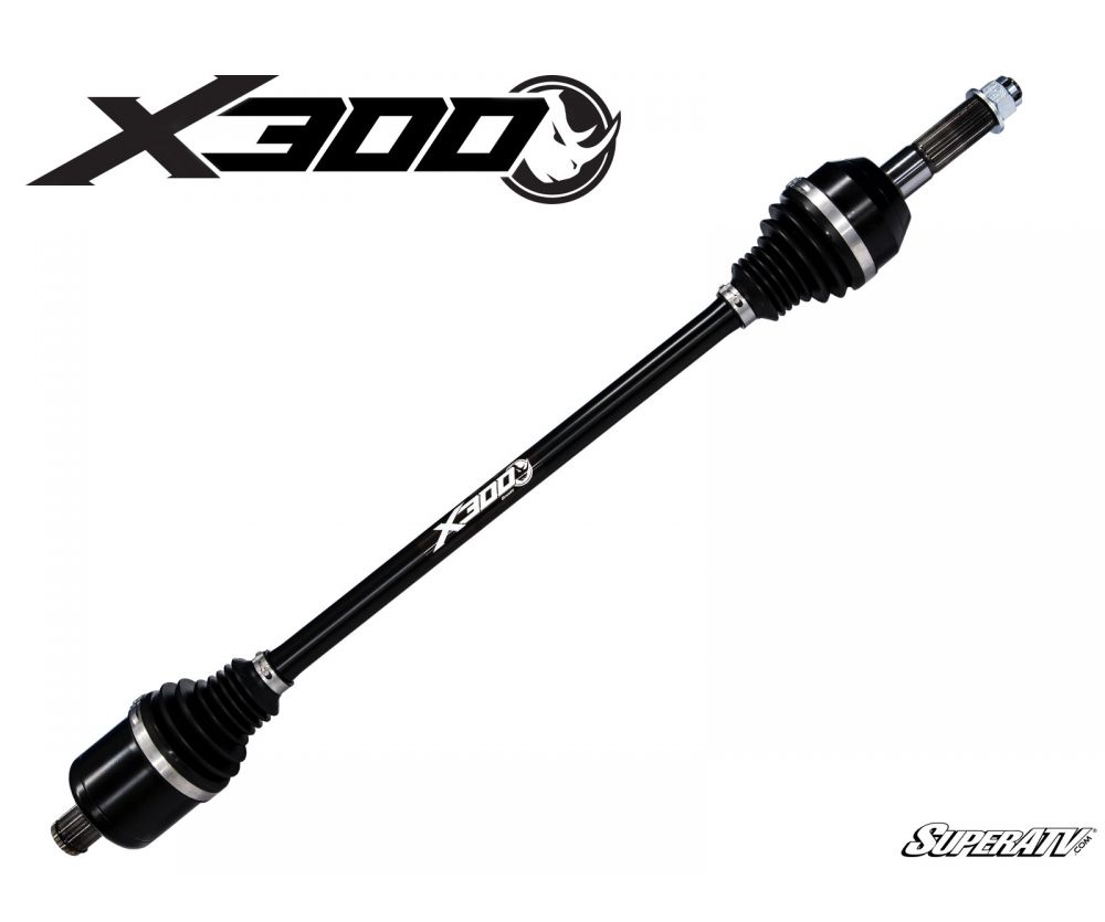 Heavy Duty Front Axle - X300 - For 18-21 Polaris RZR XP Trail & Rock - Click Image to Close