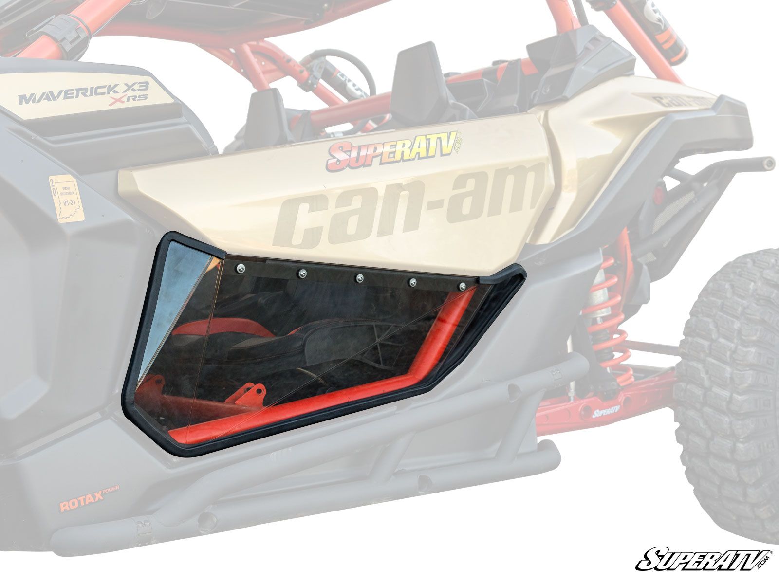 Clear Lower Doors - For 17-20 Can-Am Maverick X3 - Click Image to Close