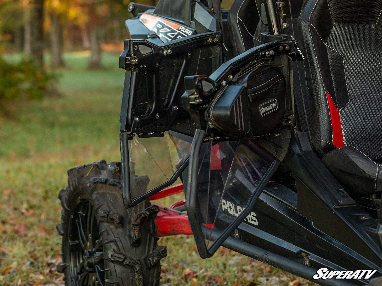 Clear Lower Doors - For 19-20 Polaris RZR S4 1000 - Click Image to Close