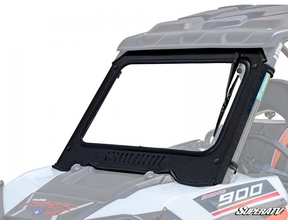Glass Windshield - For 16-18 Polaris RZR/4 XP Turbo - Click Image to Close