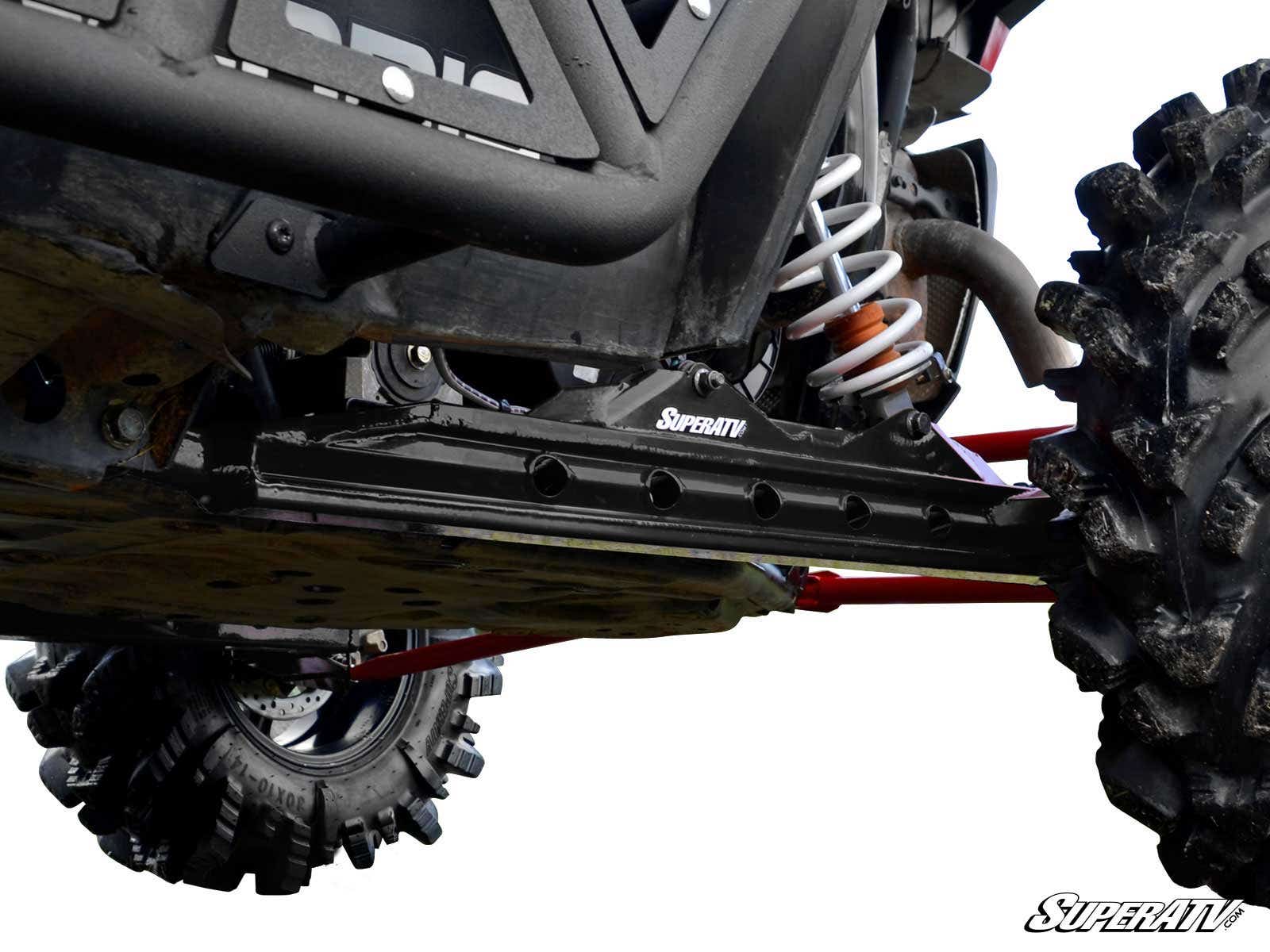 Extended Trailing Arms 1" Rear Offset - Black - For 14-21 Polaris RZR XP 1000 - Click Image to Close
