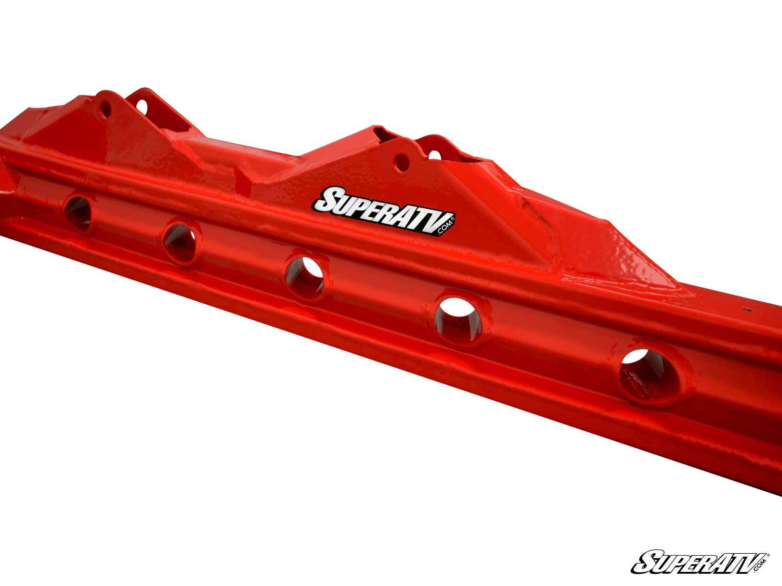 Extended Trailing Arms 1" Rear Offset Orange - For Polaris RZR RS1 - Click Image to Close