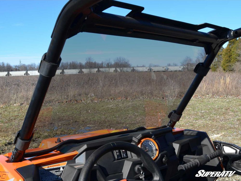 Scratch Resistant Full Windshield - Tint - For 14-18 Polaris RZR XP 1000 - Click Image to Close