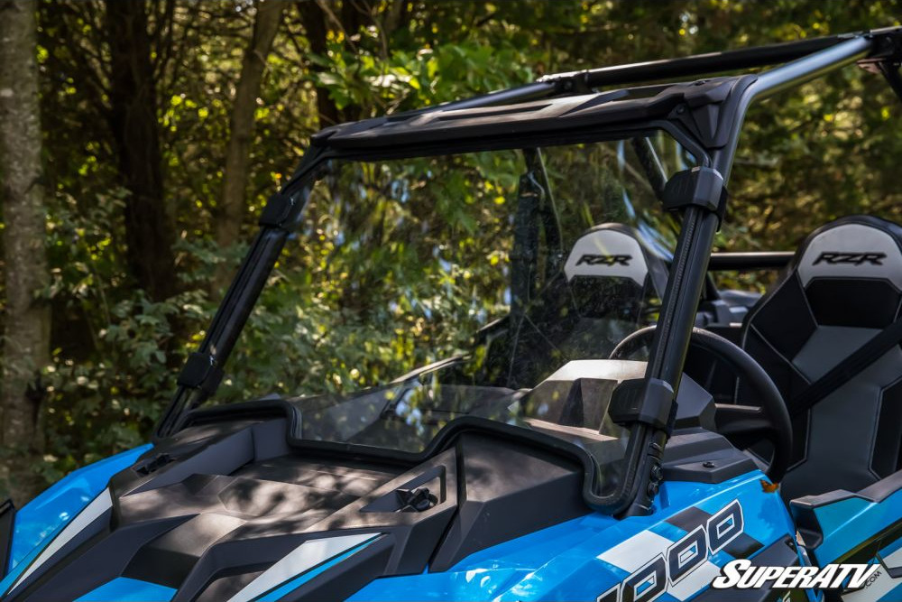 Scratch-Resistant Full Windshield - For 19-21 Polaris RZR XP 1000 - Click Image to Close