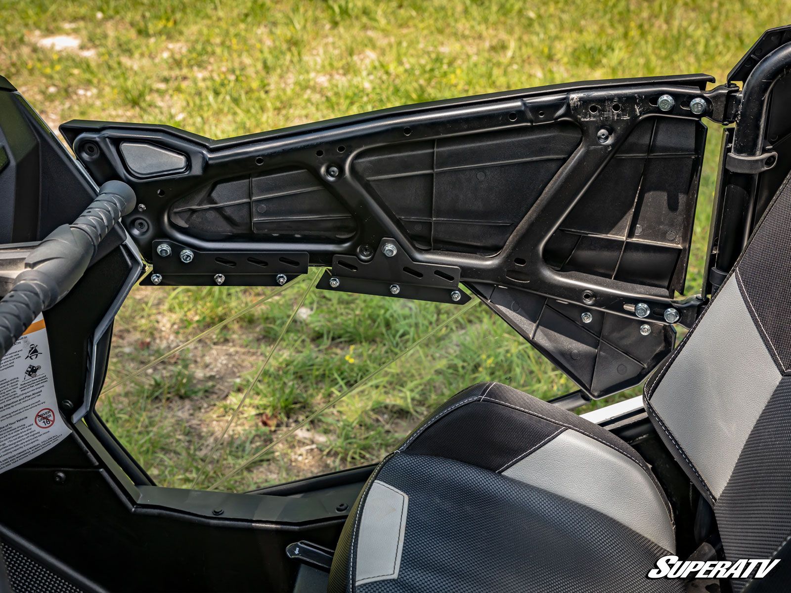 Clear Lower Doors - For 16-21 Polaris RZR S 900 - Click Image to Close