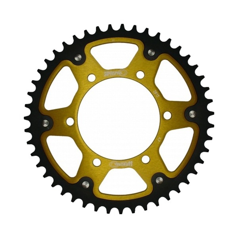 Supersprox Stealth Rear Sprocket 47T Gold 520 For Triumph Daytona Tiger - Click Image to Close
