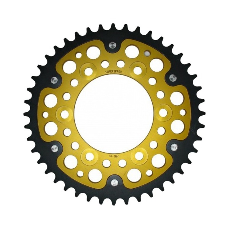 Supersprox Stealth Rear Sprocket 44T Gold 520 Chain For Ducati - Click Image to Close