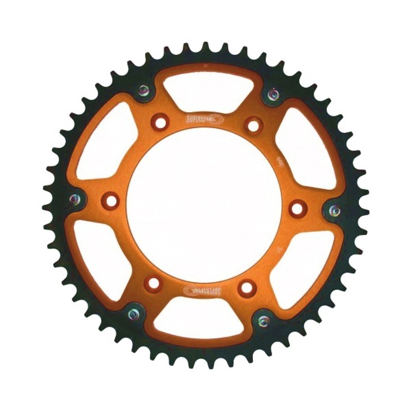 Stealth Rear Sprocket 51T Orange - KTM Husqvarna - Click Image to Close