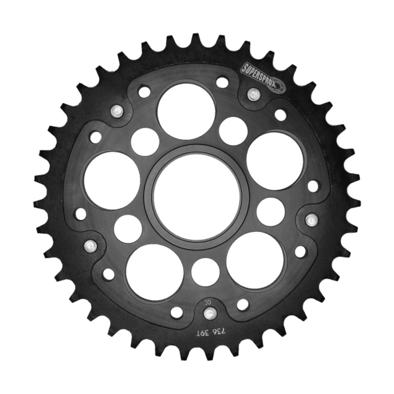 Stealth Rear Sprocket 43T - Black - Ducati 748 - Click Image to Close