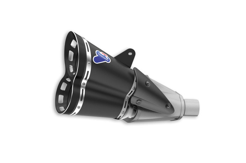 Carbon Fiber Slip On Exhaust - 15-16 Ducati Diavel - Click Image to Close