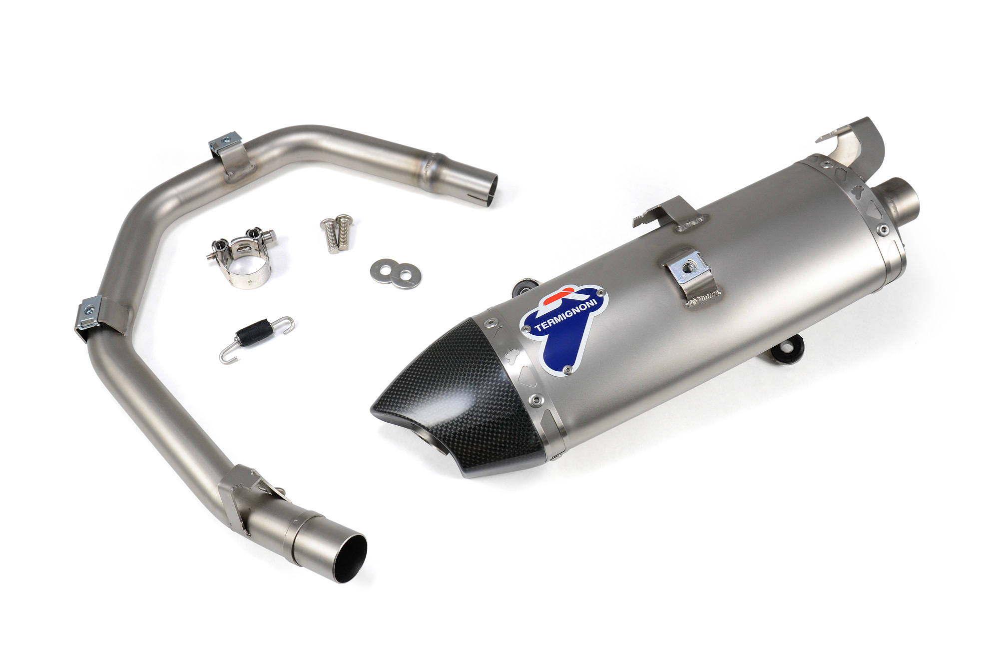 Stainless Slip On Exhaust - 19-20 Honda Monkey - Click Image to Close
