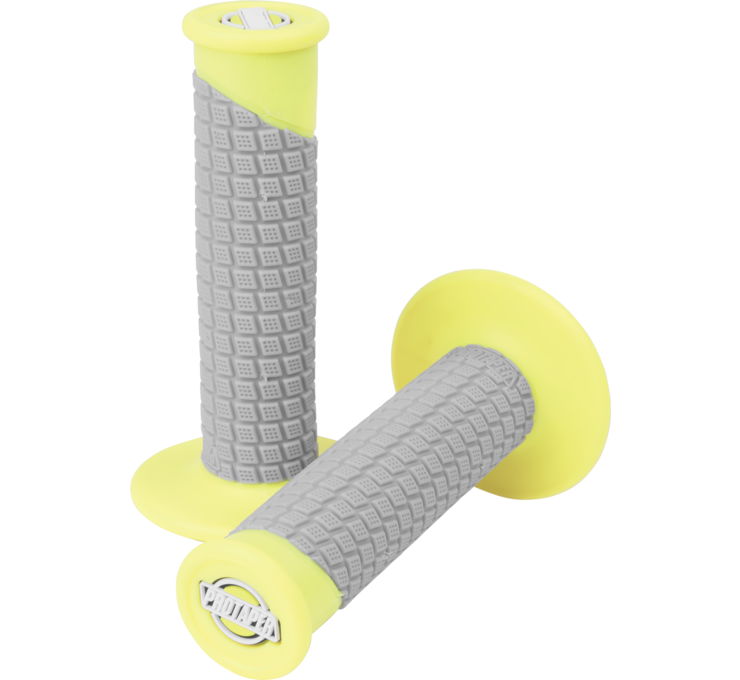 Clamp On Pillow Top Grip System - Neon Yellow & Gray - Click Image to Close