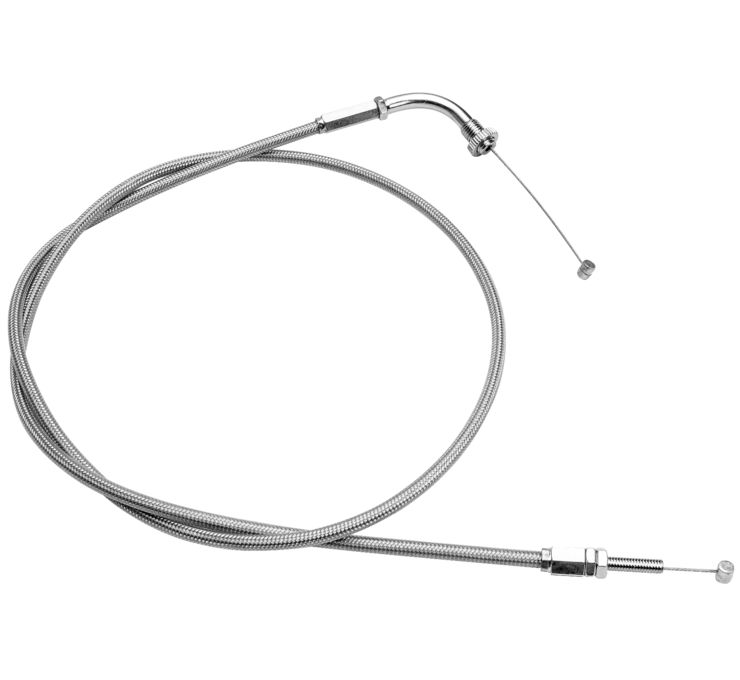 Extended Throttle Pull Cable - Honda VTX1300C/R/S/T - Click Image to Close