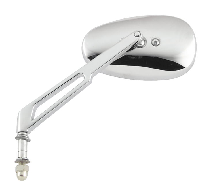 BikeMaster Custom Mirror Chrome Hi-Rise Stem - Sold Individually - Click Image to Close