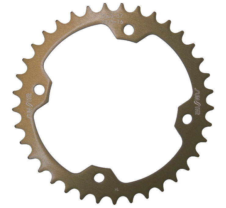 Works Triplestar Aluminum Rear Sprocket 37T - Click Image to Close