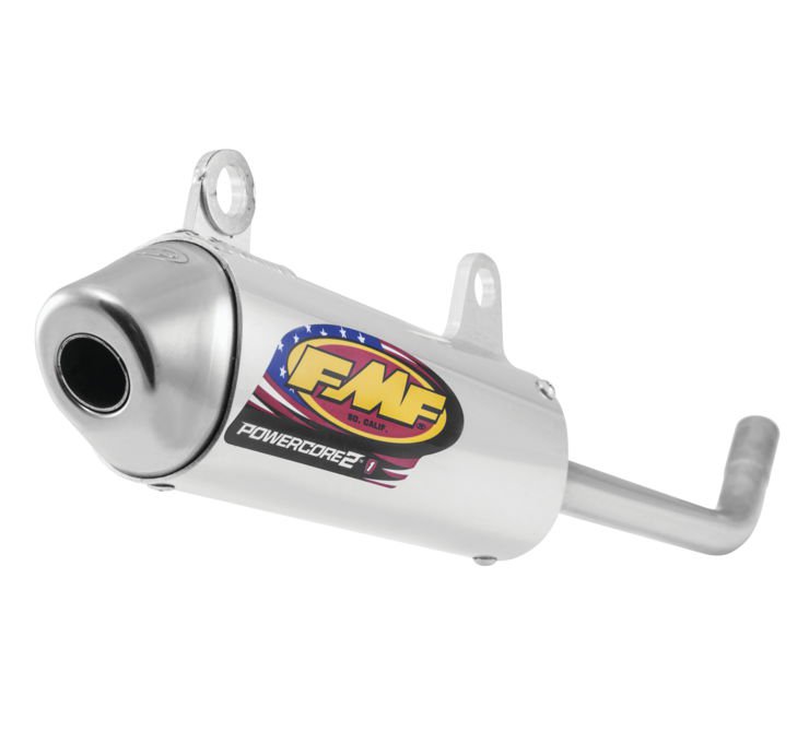 PowerCore 2 Slip On Silencer Exhaust Muffler - 03-05 Kawasaki KX125 - Click Image to Close