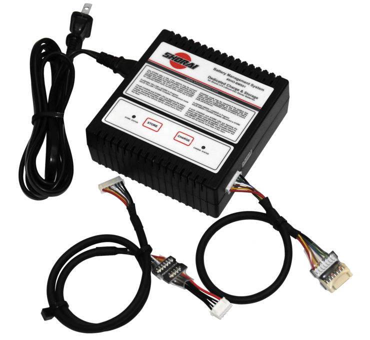 Shorai Battery Charger w/ BMS for Lithium Motorcycle & ATV Batteries - Click Image to Close