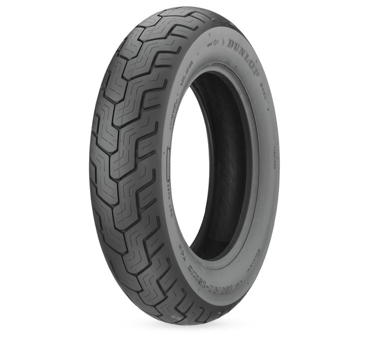 D404 150/80-16 Rear Blackwall Tire - Click Image to Close