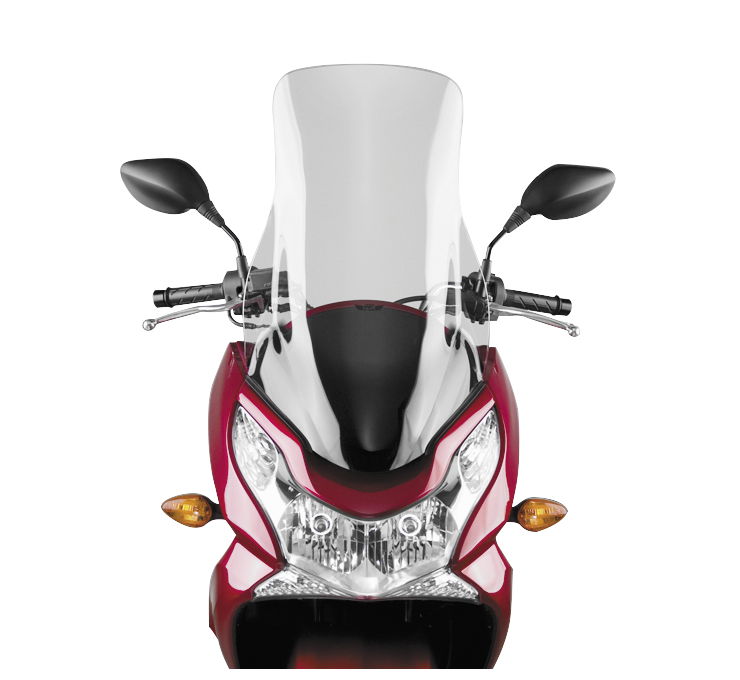 Clear Vstream Windscreen - For 13-14 Honda PCX 125/150 - Click Image to Close