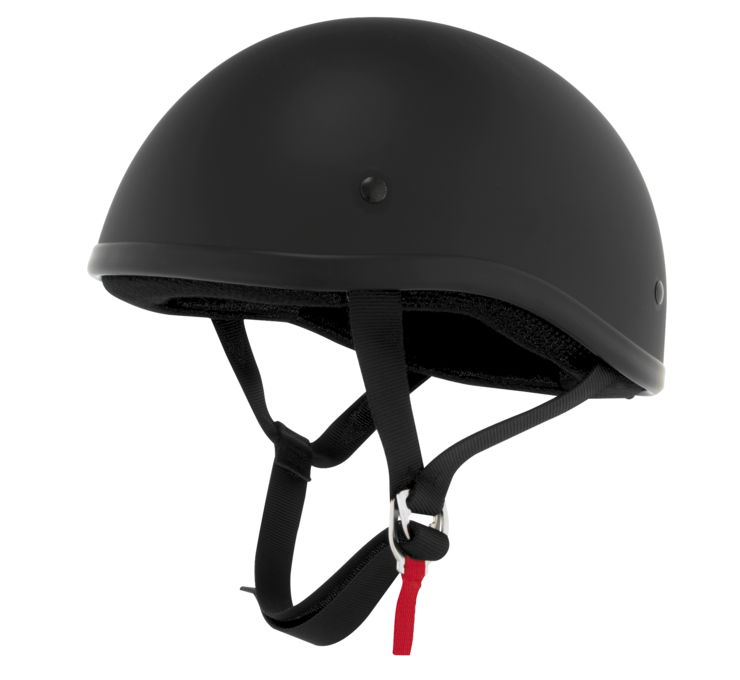 Skid Lid Original MC Helmet - Flat Black X-Large - Click Image to Close
