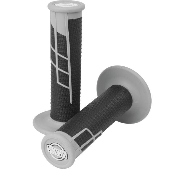Clamp On 1/2 Waffle Grip System - Gray & Black - Click Image to Close