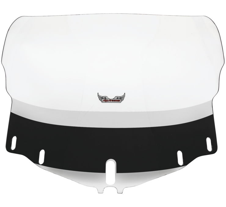 Detachable Shorty Windshield 19-3/4" Clear - For 01-15 Honda GL1800 Gold Wing - Click Image to Close