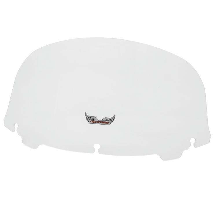 130 Series Detachable Windshield 10" Clear - For 14-19 HD FLH - Click Image to Close