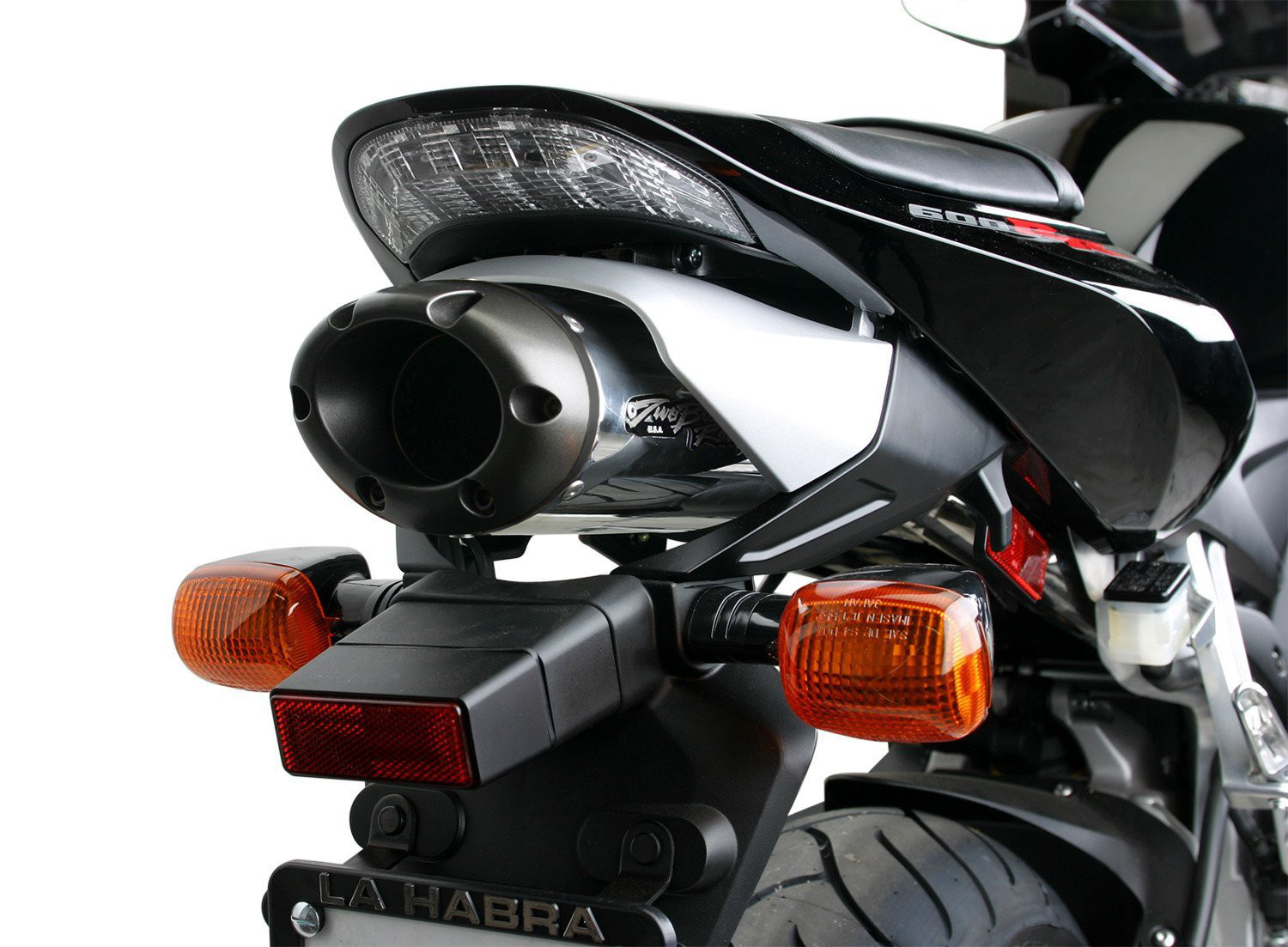 Black Series M2 Aluminum Slip On Exhaust - Kawasaki Ninja/Versys 650 - Click Image to Close
